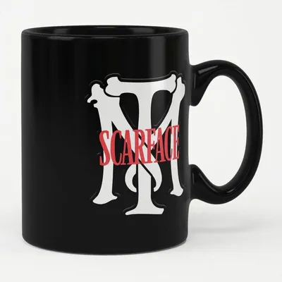 Produktbild von Scarface Tasse Tony Montana schwarz Standard