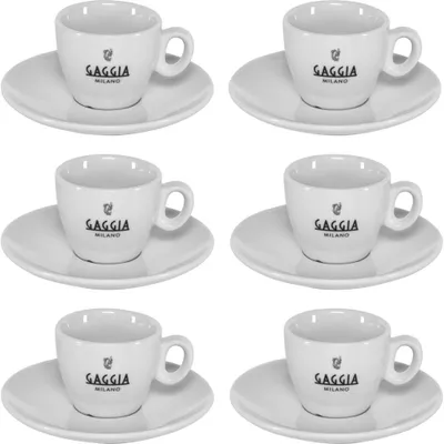 Imagen del producto de Juego de 6 tazas de espresso Gaggia Milano