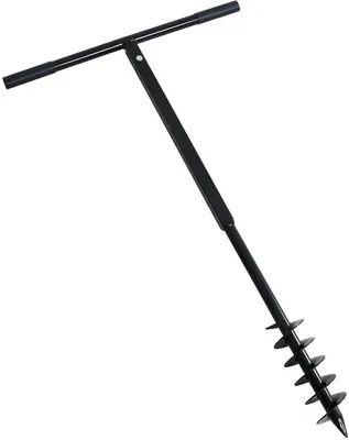 Produktbild von Erdlochbohrer Erdbohrer Handbohrer 85 mm Bohrer Pfahlbohrer Brunnenbohrer