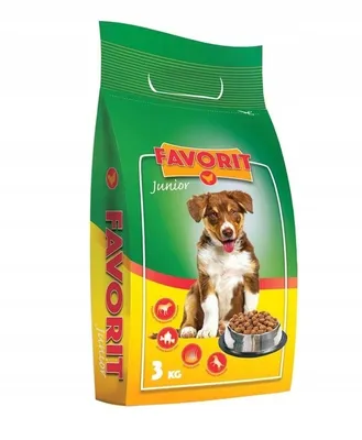 Obrázek produktu pro Favorit suché krmivo 3 kg kuřecí Junior pro štěňata