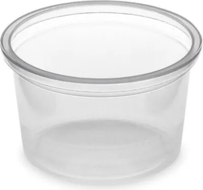Produktbild von 200x Dressingbecher Feinkostbecher transparent PP 30 ml mit Ø 46 mm