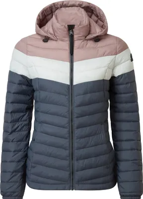 Image de TOG24 - "Garriston" veste matelassée pour femme TG381 (40 FR) (bleu lavé/rose)