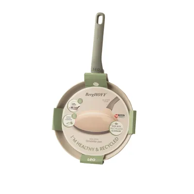 Produktbild von Balance Omelettpfanne, 25 cm, Moonmist, Recyceltes Aluminium - BergHOFF | Leo Line