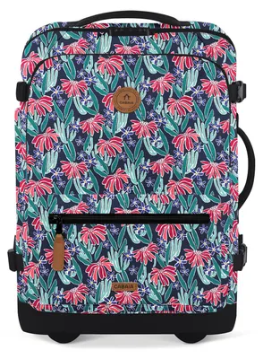Image de CABAIA trolley sac à dos pour ordinateur portable Soft Suitcase 2 Wheels All Over Trolley 48L Edea multicolore 51cm