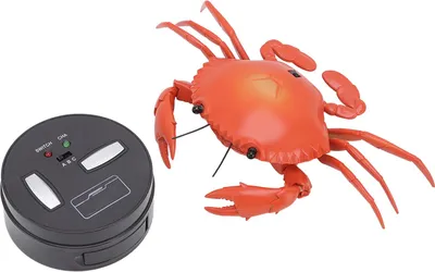 Obrázek produktu pro RC krabí hračka vzdělávání simulované mořské živočichy elektrický zvířecí model pro děti narozeninový dárek červená