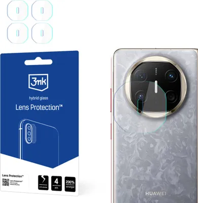 Produktbild von 3mk Hybridglas Lens Protection für Huawei Mate X6Kamera Objektiv Kameralinse  0,16mm 6H (4 Stück)
