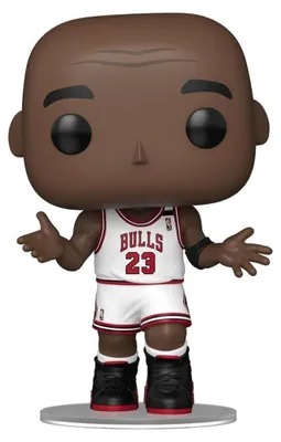 Obrázek produktu pro NBA POP! Sportovní vinylová figurka Bulls – Michael Jordan (pokrčení ramen) 9 cm