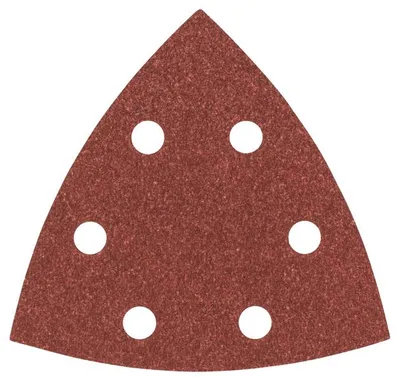Produktbild von Schleifblatt-Set für Deltaschleifer K=120, 93 mm, 5-tlg.