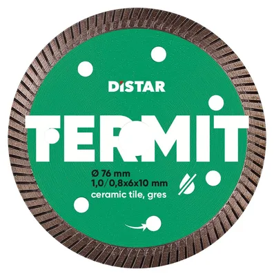 Immagine prodotto di Disco diamantato Distar Termit 75x1,0 mm - Massime prestazioni di taglio dei metalli
