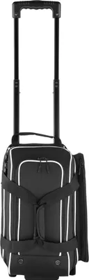 Image de Sac à roulettes pour 2 boules de bowling Sac à roulettes double compartiment pour chaussures de bowling