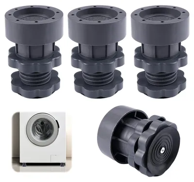 Zdjęcie produktu dla Tłumik drgań do pralki - Regulowany 10-12 cm - 4 szt.