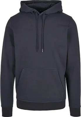 Produktbild von Build Your Brand Basic BB001 | Basic Hoody Herren Kängurutasche - Farbe: Navy - Größe: 7XL