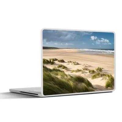 Produktbild von MuchoWow® Laptop Aufkleber Sticker Cover Sand - Düne - Meer 31x22.5 cm - Laptop-Deko