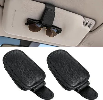 Productafbeelding van Magnetische brilhouders voor autozonneklep - Set van 2
