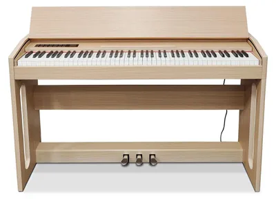 Produktbild von Digitales Klavier Piano Heimklavier Digital Keyboard 130cm Hellbraun