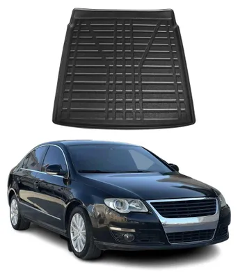 Produktbild von Kofferraumwanne Laderaumwanne für VW Passat CC 2008-2012 Stufenheck Gummi TPE, KI-generiertes Bild