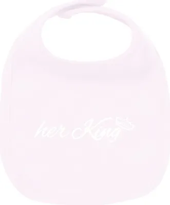 Produktbild von Huuraa Unisex Babylatz her King Krone Geschenk Babypink  Baumwolle her King Mitbringsel