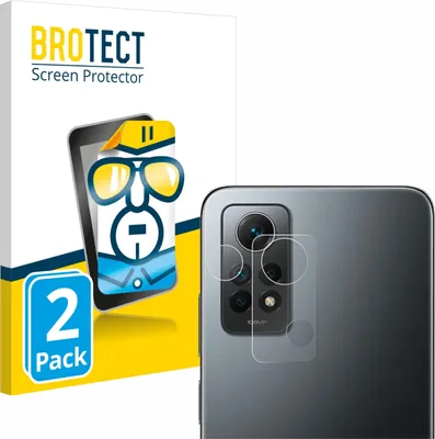 Produktbild von 2x Für Xiaomi Redmi Note 12 Pro 4G (NUR Kameraschutz) Schutzfolie BROTECT Displayschutz Display Schutz Folie Klar Transparent