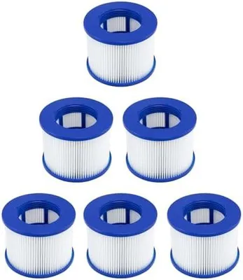 Produktbild von Hrozny Filterkartusche für Whirlpool, Clever Spa Filter 75 x 100 mm Whirlpool Filter Zubehör. (6Stücke)