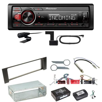 Produktbild von Pioneer MVH-330DAB Bluetooth Digitalradio Einbauset für Audi A4 B6 B7