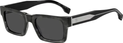 Produktbild von Boss BOSS 1855/S GREY HORN/DARK GREY 52/21/145 Herrenbrillen Sonnenbrillen