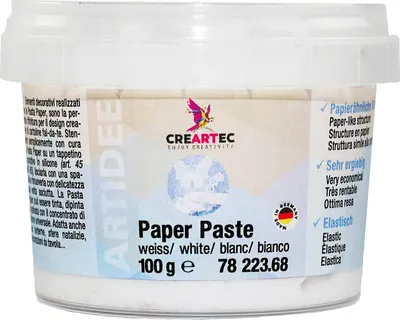 Produktbild von Papiermodelliermasse weiß lufthärtend einfärbbar für Scrapbooking und Kartengestaltung
