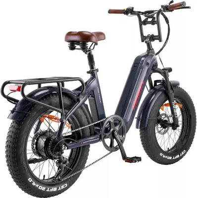 Produktbild von E bike E-bike 48V / 22,5AH / 1080Wh batéria, dámsky bicykel Ebike 20 palcov 60N.m, elektrický bicykel pre dospelých 150kg karbónové vlákna fatbike