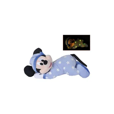 Produktbild von Maskot Mickey Mouse Mickey ležící se svítícími prvky 30cm Dobře se spí