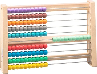 Produktbild von Rechenrahmen in 10 Farben RE-Wood®