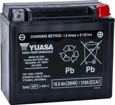 Produktbild von Batterie "YTX20HL-BS"