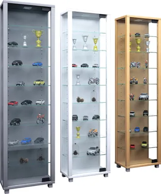 Produktbild von Sammelvitrine Edana Maxi Standvitrine Glasvitrine