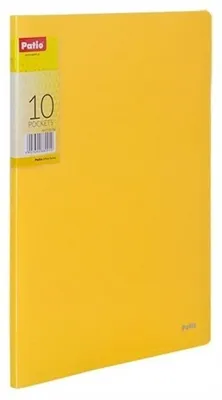 Produktbild von Patio A4 Mappe mit 10 Hüllen, salbum Organizer