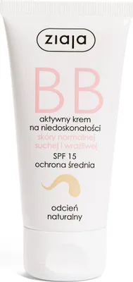 Produktbild von Ziaja BB Cream für normale Haut, Natur, 50 ml / 0461