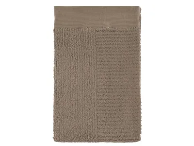 Produktbild von Zone Denmark Badehandtuch Classic, Duschtuch, Badetuch, Strandtuch, Handtuch, Baumwolle,Taupe, 140 x 70 cm, 26442