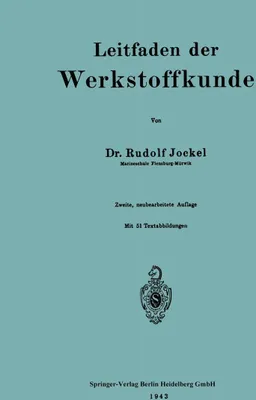 Produktbild von Leitfaden der Werkstoffkunde