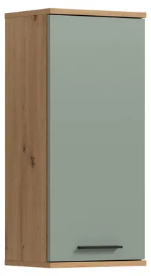 Produktbild von xonox.home Hängeschrank Blake Salbei / Artisan Eiche Nachbildung 35 x 77 x 25 cm