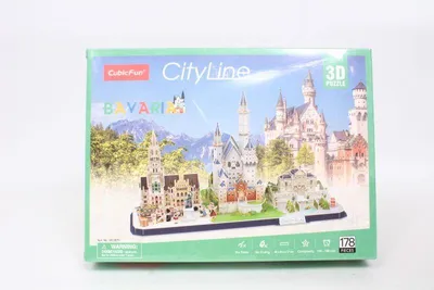 Image de Cubic Fun CUBICFUN 3D puzzle City line Bavaria