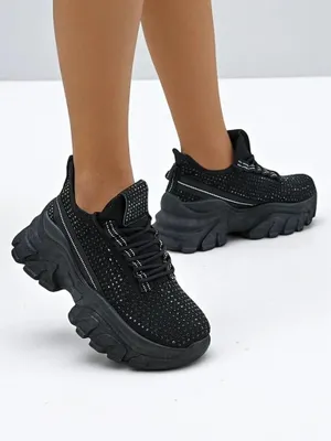 Produktbild von Royalfashion Damen Sport Sneakers mit Strass Blysco, Größe 39