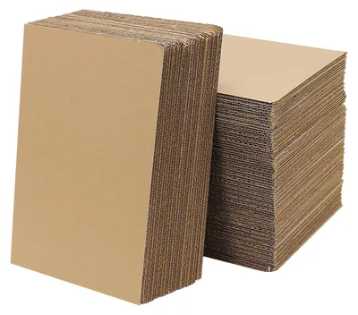 Wellpappeplatten 100 Stk. 30x20x0,3 cm braun
