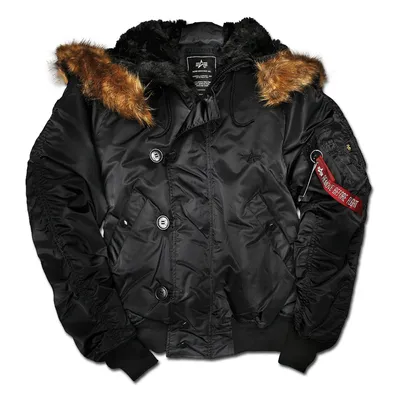 Produktbild von Alpha Industries N2B Jacke schwarz : XXL