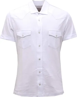 Obrázok produktu pre 6370AG polo camicia uomo ELEVENTY white piquè Bavlna short sleeve shirt man
