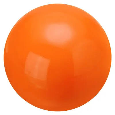 Obrázok produktu pre Dekoratívna guľa, priemer 90 mm, nerezová oceľ, oranžová farba