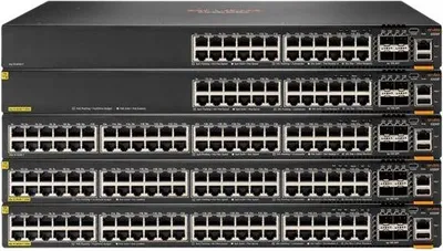 Obrázek produktu pro HPE Aruba Networking CX 6200M 24G 4SFP+ Switch, Gigabit Ethernet (10/100/1000), Instalace do racku