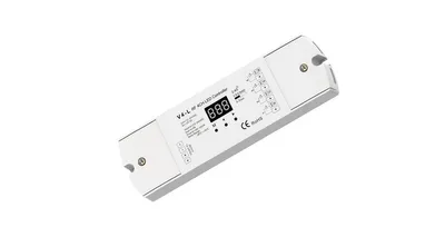 Produktbild von DOTLUX Funk-LED Empfänger/Dimmer Fusion Technologie mit integrierter Stand Alone Funktion 4x5A 12-24V DC für mehrfarbige LED-Streifen