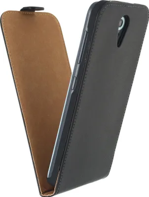 Produktbild von Mobilize Classic Flip HTC Desire 620 Hülle Flipcase - Schwarz