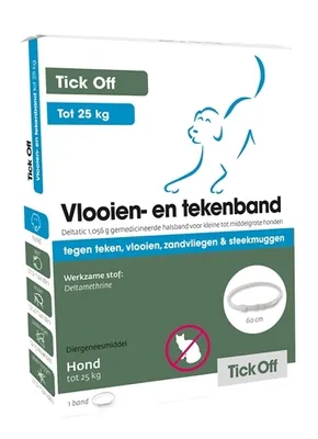Produktbild von Emax Tick Off Zeckenband Kleiner bis mittlerer Hund