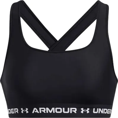Produktbild von Under Armour Damen BH Crossback Mid Bra-Schwarz 1361034-006__XS