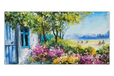 Obrázek produktu pro MuchoWow® Balkonová zástěna na ochranu soukromí -  - 90x200 cm