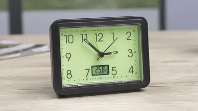 Obrázok produktu pre Osvetlený budík so zobrazením teploty