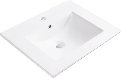 Produktbild von Differnz Möbelwaschtisch Legs 60 x 46 cm weiß glänzend Glasiert 36.011.60